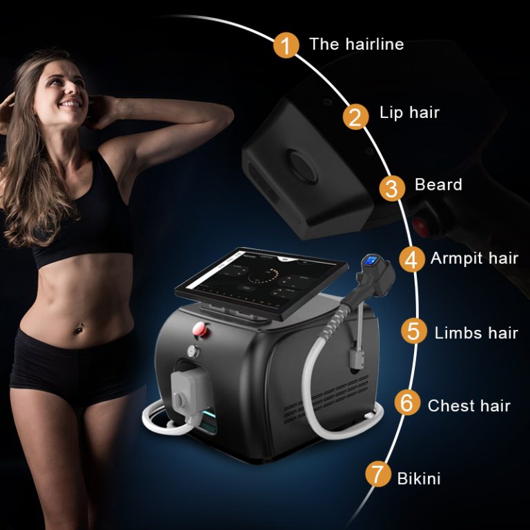 portable diode laser hair removal